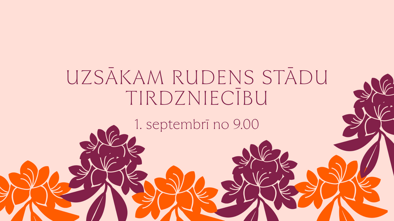 Rudens stādu tirdzniecība